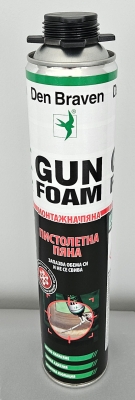 , , Монтажна пистолетна пяна GUN FOAM 750ml