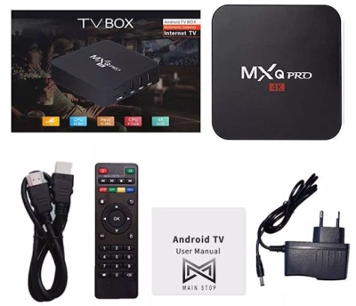 , , Смарт тв бокс, MXQ Pro 5G Tv Box, 4GB RAM, 32GB ROM, Android 11.1, 4k