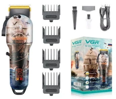 Машинка за подстригване,   , Професионална VGR V-953 Тример за коса и брада, за подстригване и оформяне 