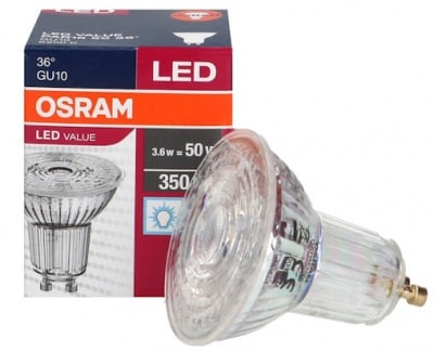 Лампа OSRAM LED GU10 6.9W 4000K 575LM