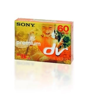 Видео касета SONY DVM60 - мини за камера