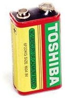Батерия TOSHIBA 6F22KG/9V