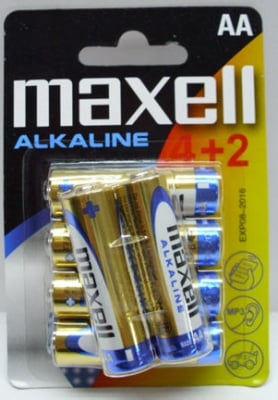 Батерия MAXELL LR6/1,5V ALKAL