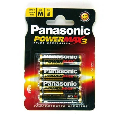 Батерия PANASONIC LR6/1,5V ALKAL
