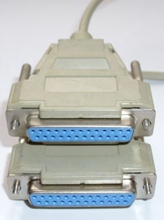 Кабел . компютърен 25 pins женско - 25 pins женско