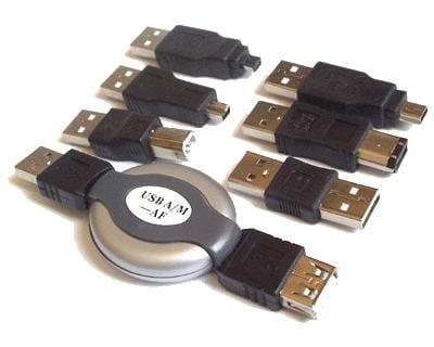 Кабел . 6IN1 компютърен преход USB/1394