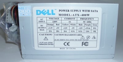 . . Компютърно захранване DELL - 400W