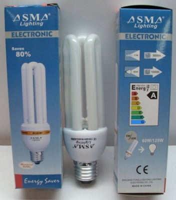 Лампа . 220V E27 -40W ASMA 3-ка