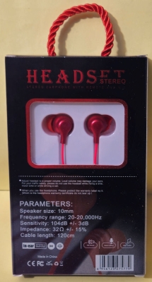 Слушалки , Mини, тапи за уши KY-77