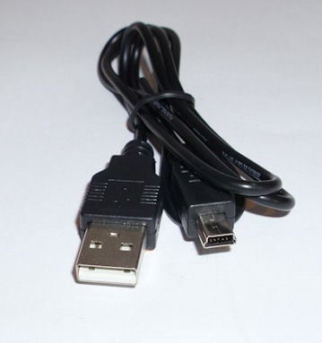 Кабел . USB--USB MINI -тънък