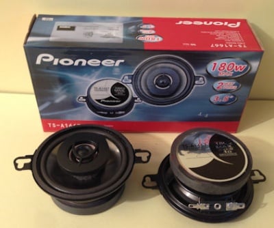 Автоколони  PIONEER TS-A1667 - 3,5" Комплект, Двулентови