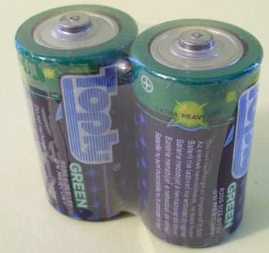 Батерия . R20G/1,5V  TOPIY GREEN