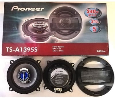 Автоколони  PIONEER TS-A1395S - 5" Комплект, Трилентови