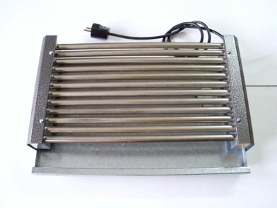 Електрическа скара,  , 1600W, 12 тръбни нагреватели от неръждаема стомана