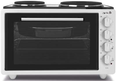 Готварска печка,  ARIELLI,  AO-3642W - фурна и 2 ел. котлона