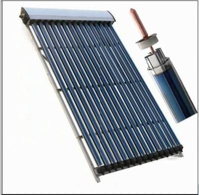 Слънчев вакуумен колектор -HEAT PIPE EMDE-Solar MDAL-HP-SC58/1800-12 - затворена система без водосъдържател