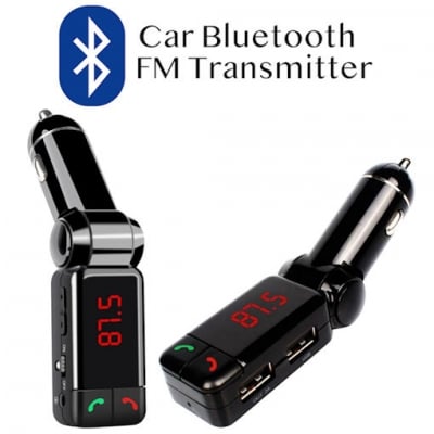 Авто FM  модулатор . Автомобилен Bluetooth 5.0 FM трансмитер BC06, PD 20w  / MP3 Плеър / Хендс Фрий 