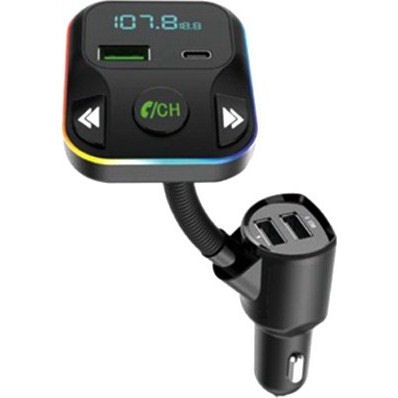 Авто FM  модулатор,  , Автомобилен Bluetooth 5.0, FM трансмитер M83, TYPE-C порт PD, MP3 Плеър, Хендс Фрий 