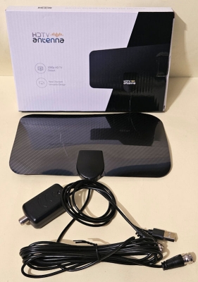 Телевизионна антена , Cтайна антена с усилвател за цифров ефирен сигнал, HDTV 4K 1080P