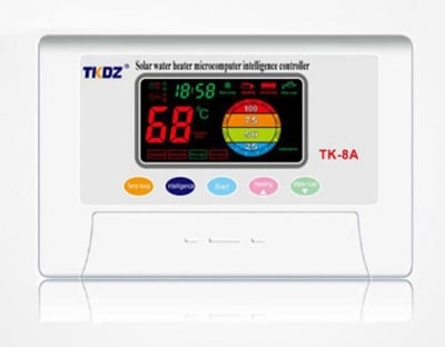 Контролер EMDE-Solar TK-8A за слънчев колектор без налягане