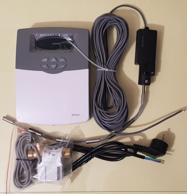 Контролер,  EMDE-Solar, SR-501 за слънчев колектор без налягане 