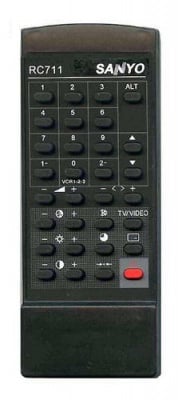 Дистанционно . TV-SANYO RC711