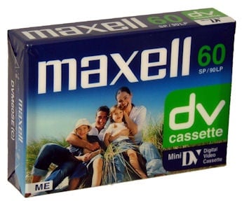 Видео касета MAXELL DVM60 - мини за камера