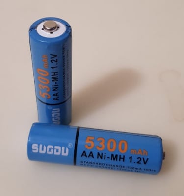 Батерия . Акумулаторна SUGOU AA R6 5300mAh 1,2V