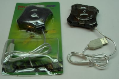 Компютърен HUB USB 2.0 Hi-Speed 4-портов JB-109