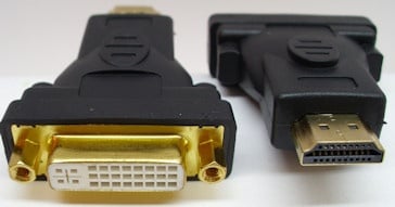 . . Компютърен преход HDMI male/Ж на DIV24+5/Ж