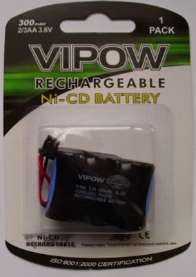 Батерия VIPOW Телефонна 3XR6 VIPOW 3,6V 28 мм.