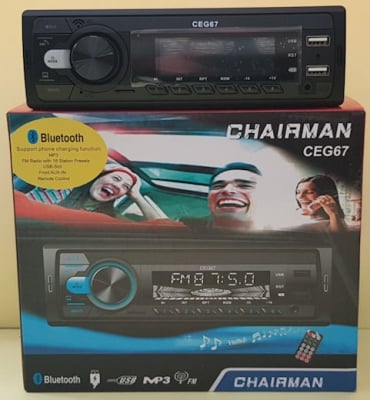 Авто радио CHAIRMAN CEG-67 - автомобилен MP3 плеър с BLUETOOTH и 2USB