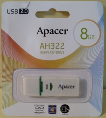 Флаш памет   . -Apacer -8GB AH322