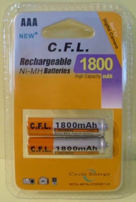 Батерия C.F.L Акумулаторна AAA R03 1800mA/h 1,2V