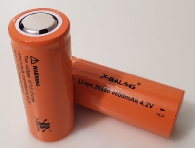 Батерия . Акумулаторна , 4,2VDC, 88000mAh, LI-ion 26650