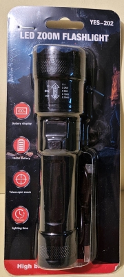 Прожектор,  , Фенер акумулаторен YES-202 LED фенер с Type-c USB зареждане 