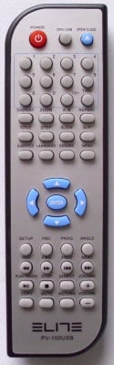 Дистанционно . DVD-ELITE PV-100USB