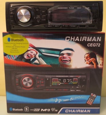 Авто радио CHAIRMAN CEG-72 - автомобилен MP3 плеър с BLUETOOTH и 2USB