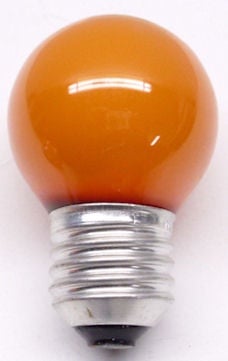Лампа . 220V E27 Свера 40W  Оранжева