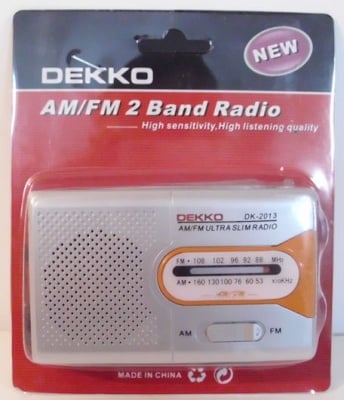 Радиоприемник . DK-2013 DEKKO