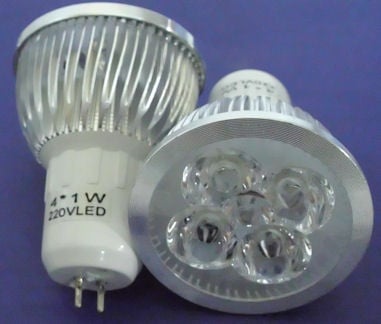 Лампа . 220V Луничка  4LED 4X1W