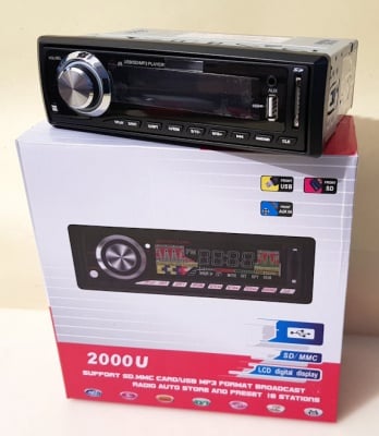Авто радио . MP3 плеър 2000U, Bluetooth - Чете от USB, SD или MMC карта