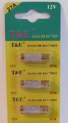 Батерия . 27A 12V T I E