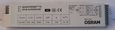 Захранване . за луминисцентни лампи 4x18W OSRAM