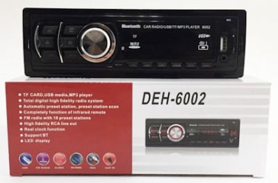 Авто радио . MP3 плеър DEH-6002, Bluetooth - Чете от USB, SD или MMC карта
