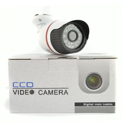 . . Камера за видеонаблюдение KYX - 1003A, алуминиев корпус, IR подсветка с 24 LED диода