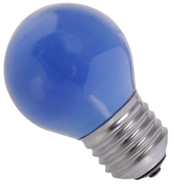 Лампа . 220V E27 Свера 40W  Синя