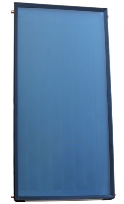 Плосък слънчев колектор, Bisolid Sigma PLUS, селективен, 1.5 m2, Blue