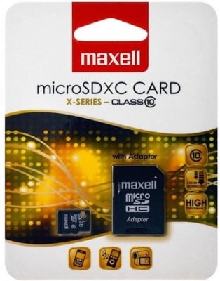 КАРТА MAXELL Микро SD карта с адаптер 32GB