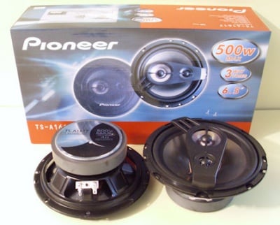 Автоколони  PIONEER TS-A1617 - 6,5" Комплект, Трилентови